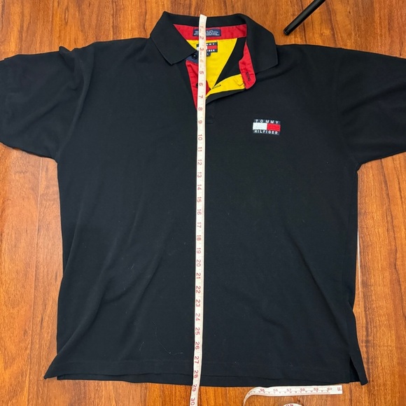 Tommy Hilfiger Polo Shirt Size Large Vintage - Picture 6 of 6
